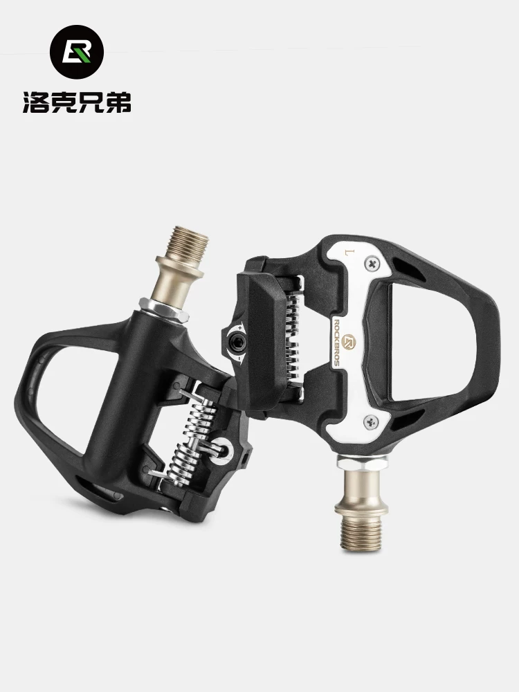Rock Brothers xe đạp đường trường bàn đạp không cần kẹp hợp kim nhôm SPD-SL có đinh tán ổ trục bàn đạp thiết bị xe đạp
