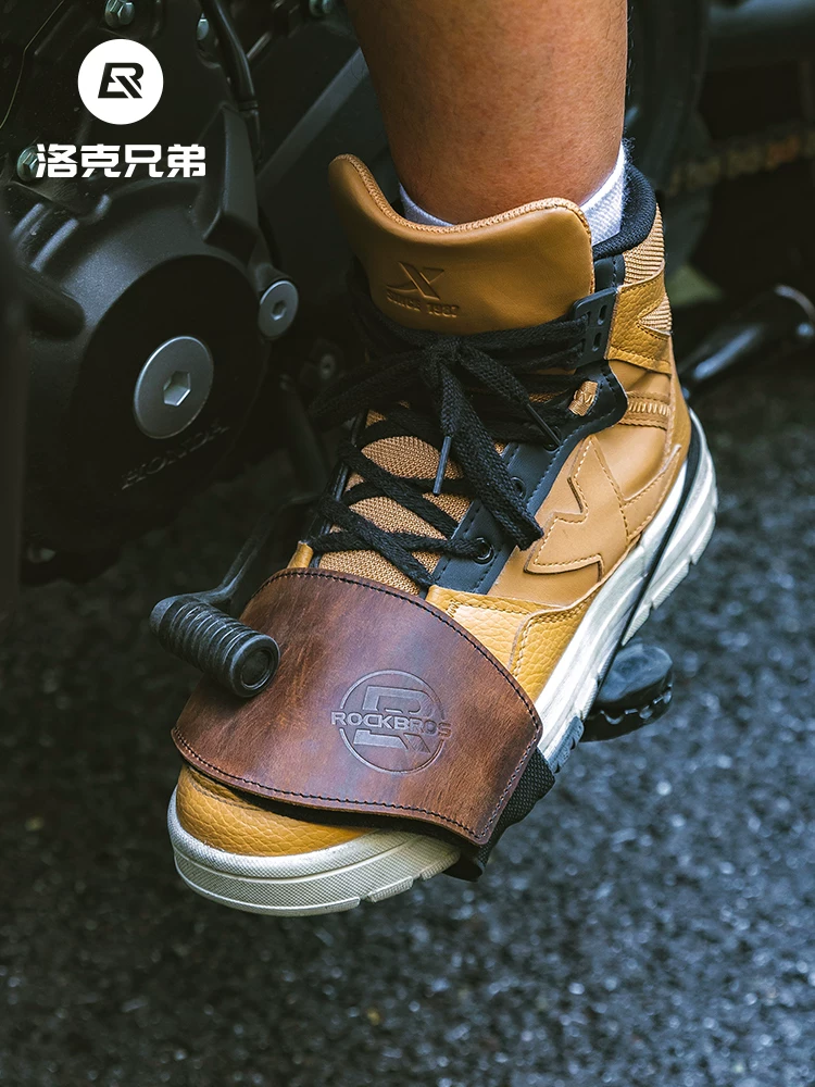 Vỏ bọc cần số xe máy Rock Brothers, vỏ cao su cần số, bảo vệ giày đi xe, bao giày, bao bảo vệ ủng xe máy, chống trượt