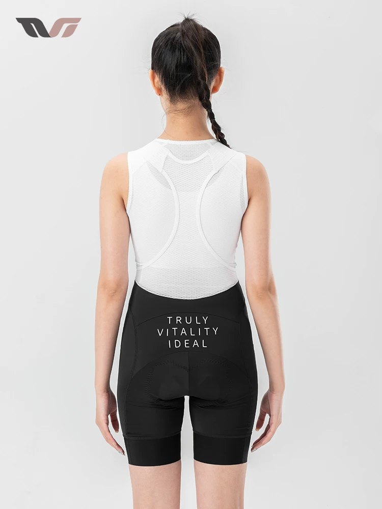 Quần đạp xe Rock Brothers TVI series quần đùi nữ có dây đeo quần đùi xe đạp đường núi quần thể thao đạp xe