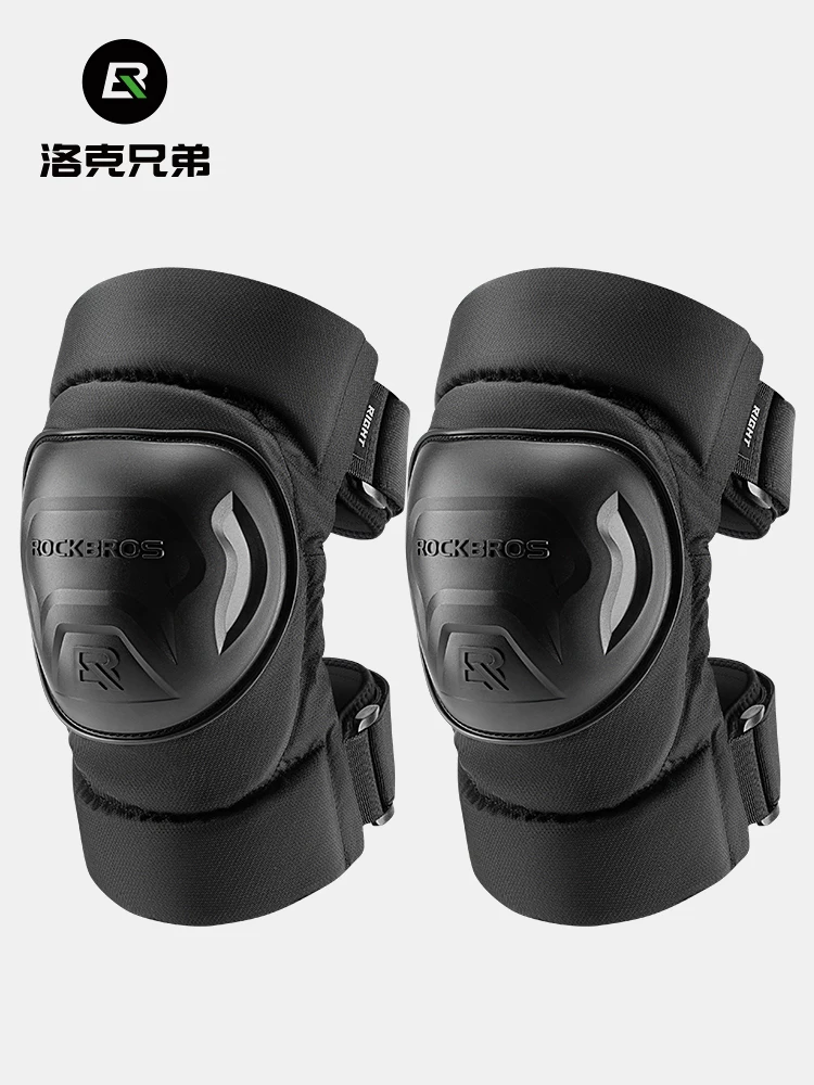 Đồ bảo hộ xe máy Rock Brothers miếng đệm đầu gối bảo vệ chân khi đi xe máy cho nam và nữ thiết bị lái xe thoáng khí chống va chạm chống rơi