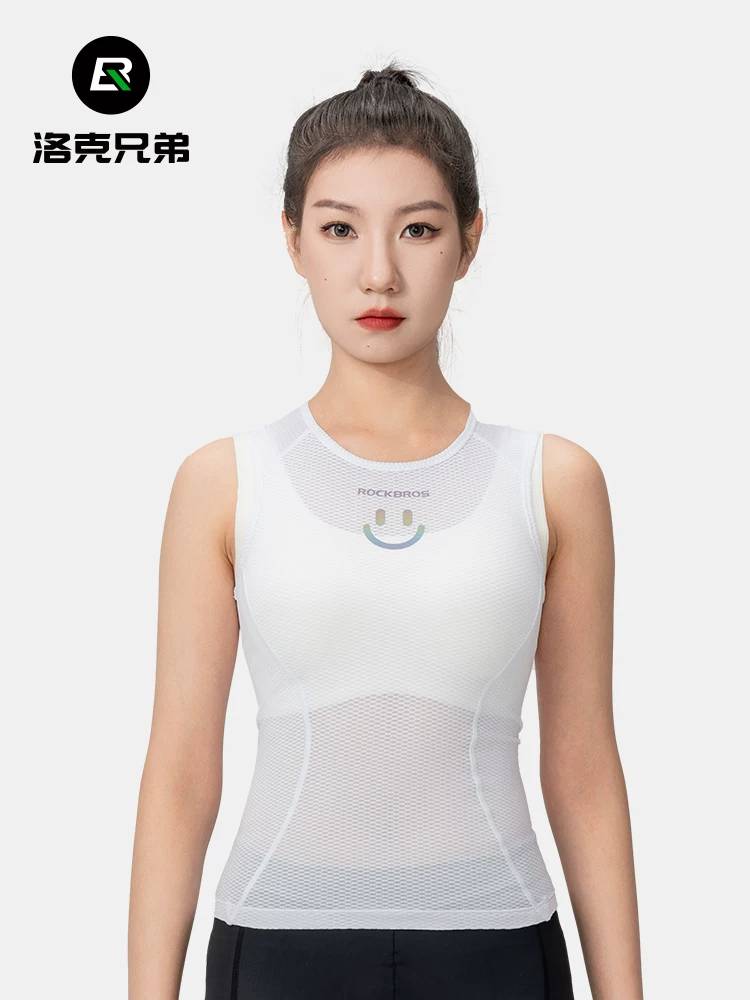Áo ba lỗ thoáng khí, nhanh khô, thấm hút mồ hôi của Rock Brothers dành cho nữ, áo ba lỗ không tay dành cho mùa hè