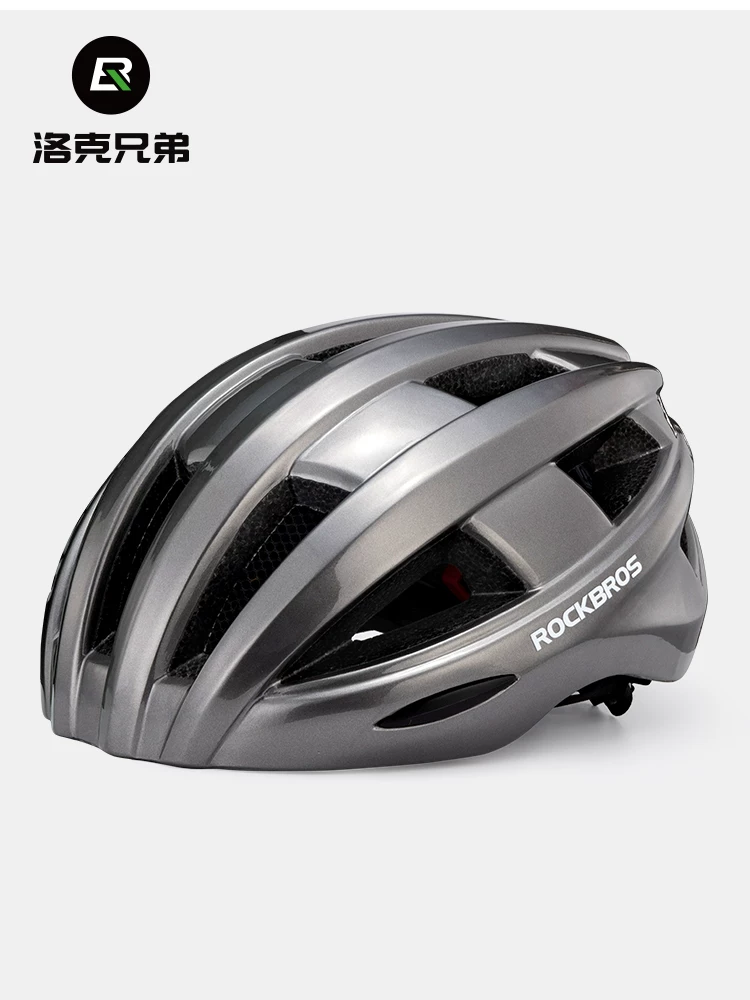 Mũ bảo hiểm xe đạp Rock Brothers có đèn hậu, mũ bảo hiểm xe đạp đường núi phát sáng, mũ bảo hiểm nam nữ, thiết bị đạp xe
