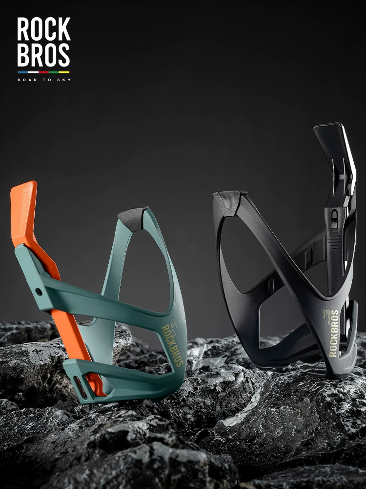 Giá để bình nước xe đạp Rock Brothers Tianlu, giá để bình nước xe đạp đường trường và leo núi kèm dụng cụ tháo lốp