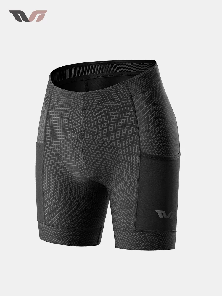 Quần short đi xe đạp Rock Brothers TVI series dành cho nữ, xe đạp đường trường và xe đạp leo núi, quần đệm thoáng khí, thiết bị đi xe đạp mùa hè