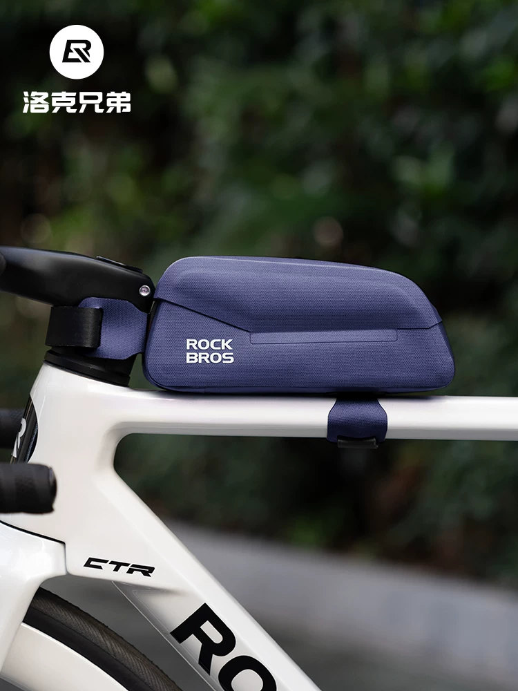 Túi xe đạp chống nước từ tính Rock Brothers, túi khung xe phía trước, túi yên xe đạp leo núi, xe đạp đường trường, đồ dùng đạp xe