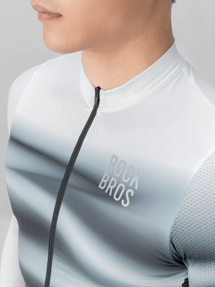 Áo thể thao đạp xe Rock Brothers dài tay mùa xuân hè dành cho nam giới Quần áo thể thao đạp xe đường núi Quần áo đạp xe đường núi thoáng khí và nhanh khô