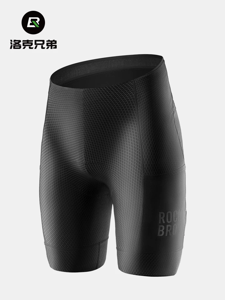 Quần short đi xe đạp Rock Brothers dành cho nam và nữ, quần short thể thao có đệm xốp thoáng khí, quần xe đạp đường trường, thiết bị mùa hè