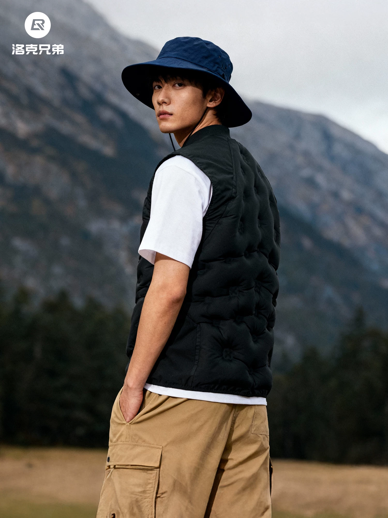Rock Brothers áo vest sưởi ấm bằng không khí áo khoác giữ nhiệt bơm hơi áo vest ngoài trời đi xe máy quần áo mùa đông chống gió