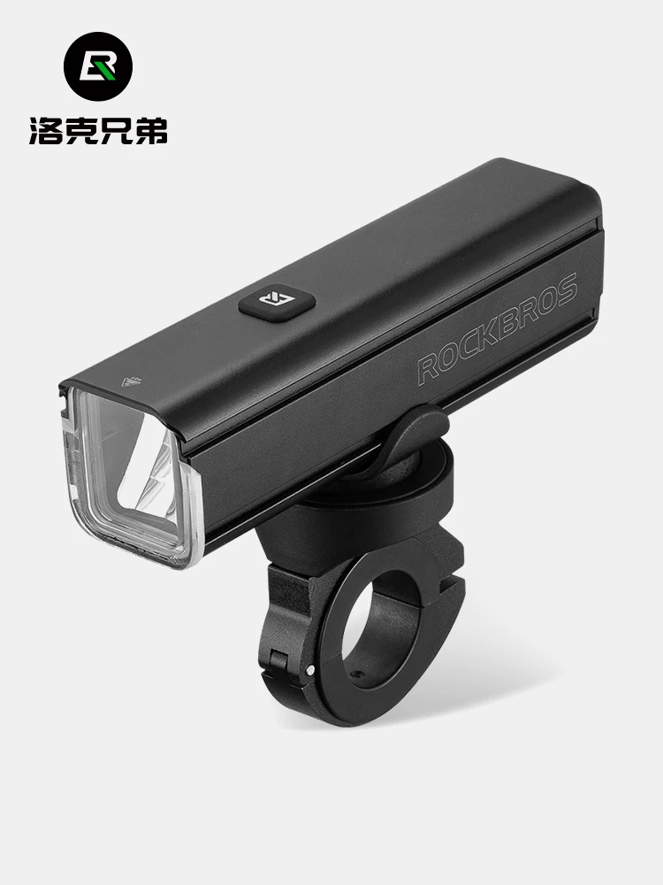 Đèn xe đạp Rock Brothers đèn trước đi đêm ánh sáng mạnh có thể sạc lại đèn pin độ sáng cao thiết bị đi xe đạp đường núi