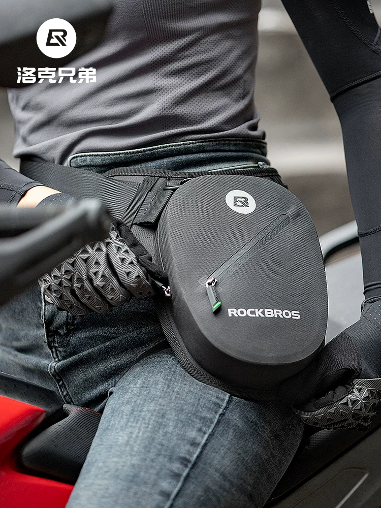 Túi đựng đồ đi xe máy chống nước Rock Brothers, túi đeo hông, túi đeo ngực, túi đeo chéo dành cho nam, đồ dùng du lịch bằng xe máy
