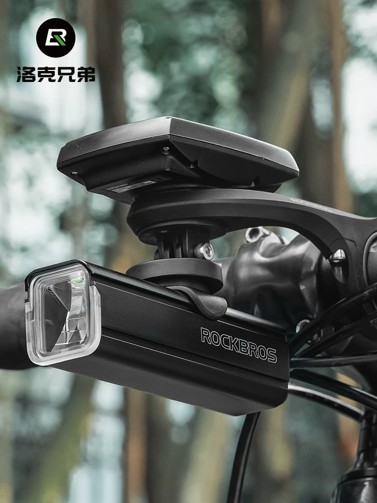 Giá đỡ mở rộng máy tính cho xe đạp đường trường và xe đạp leo núi Rock Brothers, phụ kiện đế mở rộng đèn và camera thể thao