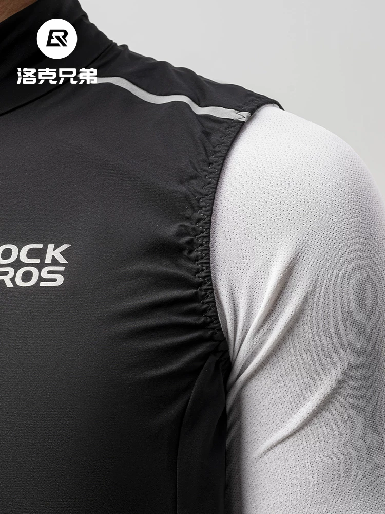 Áo đi xe đạp Rock Brothers Áo chống gió Áo ấm đường xe đạp leo núi Quần áo thoáng khí Áo không tay dành cho nam