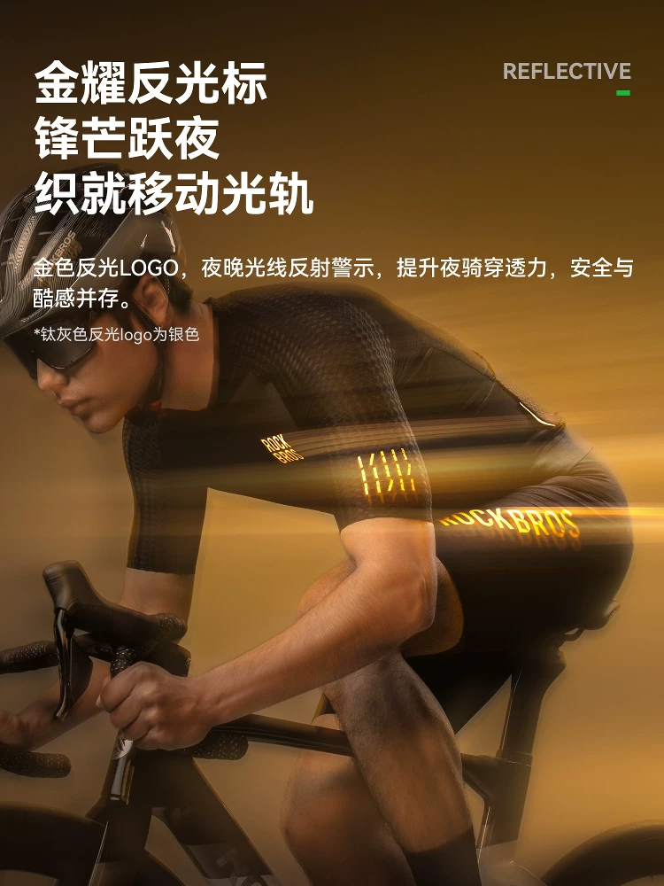 Quần short đi xe đạp Rock Brothers xe đạp đường trường Ý DOLOMITI quần short có đệm thoáng khí mùa hè cho nam