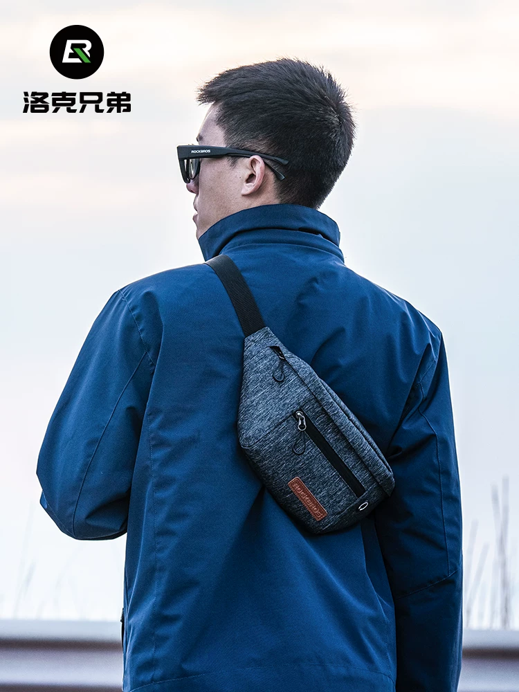 Túi đeo hông đi xe đạp Rock Brothers, túi đeo vai, túi đeo ngực, balo đeo chéo, túi đựng đồ đi làm, đi xe đạp, đi xe máy