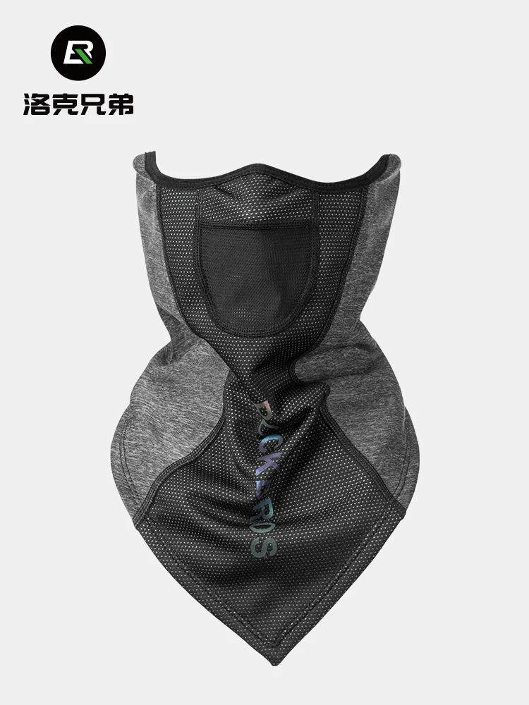 Khăn giữ nhiệt Rock Brothers, khăn trùm đầu chống gió cho xe đạp, khăn che mặt khi đạp xe cho nam và nữ, khăn quàng cổ chống lạnh mùa đông bằng lông cừu ngoài trời