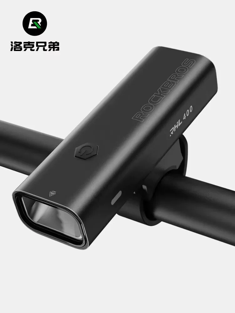 Đèn xe đạp Rock Brothers đi đêm đèn pin sáng đèn pha trẻ em xe đạp đường núi thiết bị đạp xe