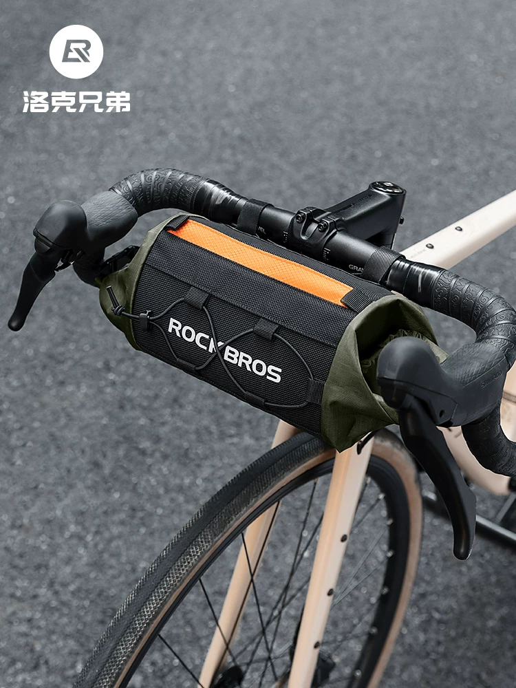 Túi đựng đồ trên tay lái xe đạp Rock Brothers, túi khung xe đạp đường trường, túi đựng đồ, túi đeo chéo cầm tay, túi đi xe đạp leo núi