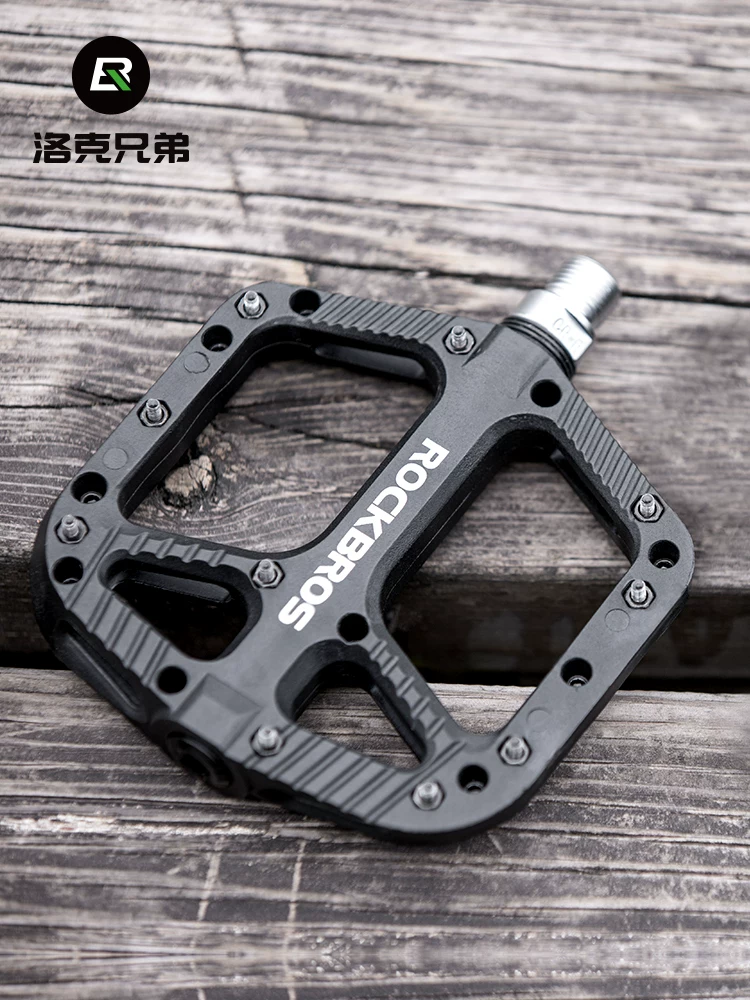 Rock Brothers bàn đạp xe đạp bàn đạp xe đạp leo núi mang vòng bi nylon bàn đạp xe đạp phụ kiện xe đạp
