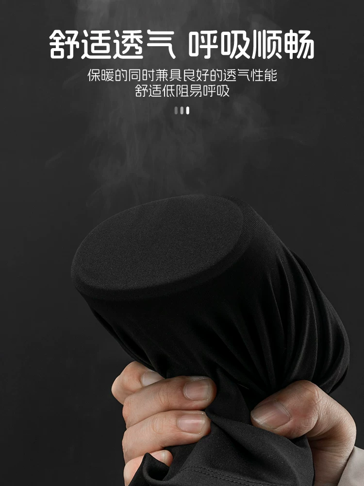 Khăn che mặt đi xe đạp ấm áp của Rock Brothers, khăn trùm đầu, khăn quàng cổ bằng lông cừu chống lạnh, khăn che mặt chống gió, thiết bị mùa đông cho nam và nữ