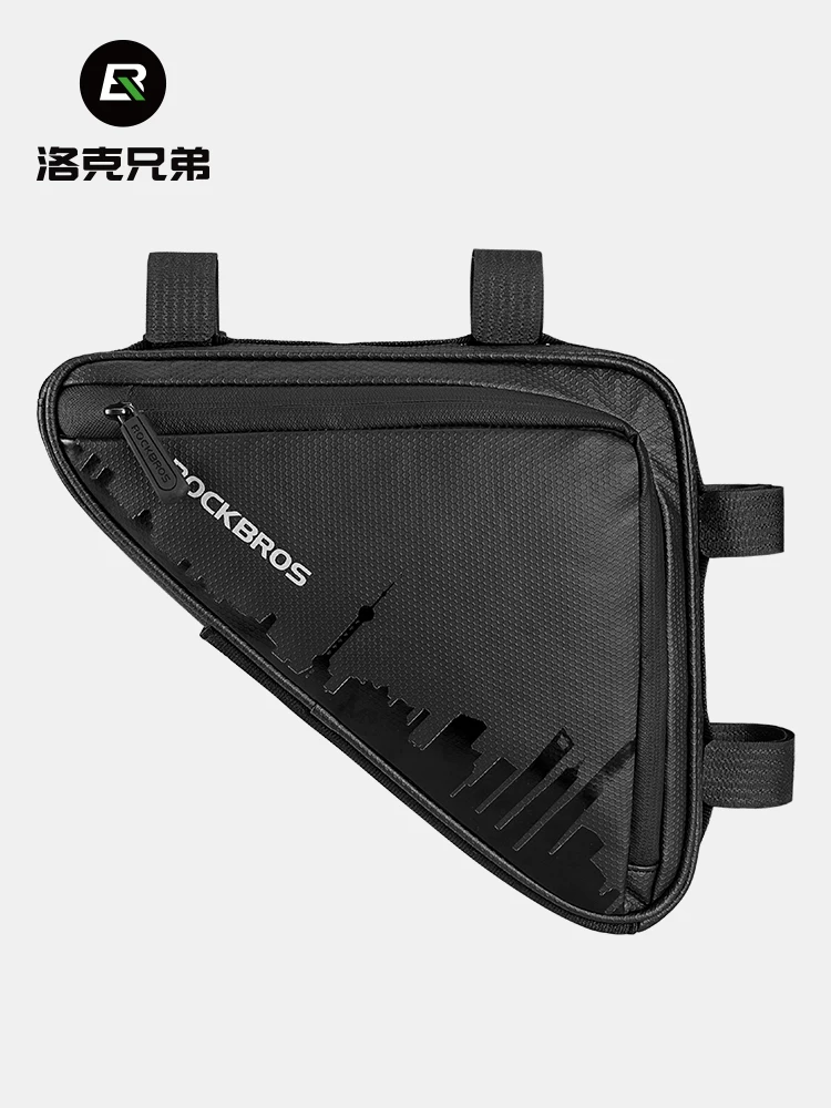 Túi đựng xe đạp Rock Brothers túi hình tam giác chống thấm nước túi ngang trên ống yên xe đạp leo núi đi xe đạp đường bộ thiết bị đi xe đạp
