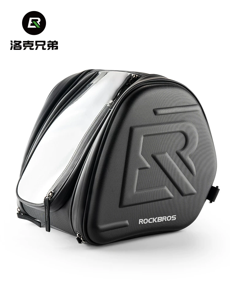 Túi đựng bình xăng xe tay ga Rock Brothers NMAX PCX Fosha XMAX, túi tam giác cứng phía trước xe máy