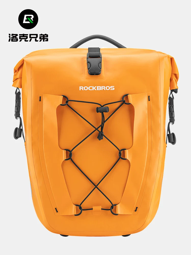 Túi đựng đồ chống nước Rock Brothers, túi xe đạp, túi gắn giá sau, túi đựng đồ đi đường, chống mưa, đi xe đạp đường dài, thiết bị đi xe đạp đường dài, dùng được ở Tứ Xuyên-Tây Tạng