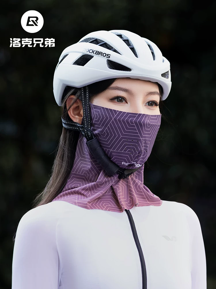 Mặt nạ chống nắng bằng lụa đá Rock Brothers, khăn trùm đầu chống tia cực tím, khăn quàng cổ, mũ đi xe đạp, khăn che mặt ngoài trời cho nam và nữ trong mùa hè
