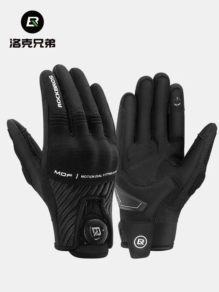 Găng tay đi xe máy chống rơi Rock Brothers mùa xuân hè thoáng khí dành cho nam và nữ, thiết bị đua xe mô tô, găng tay dành cho người lái xe
