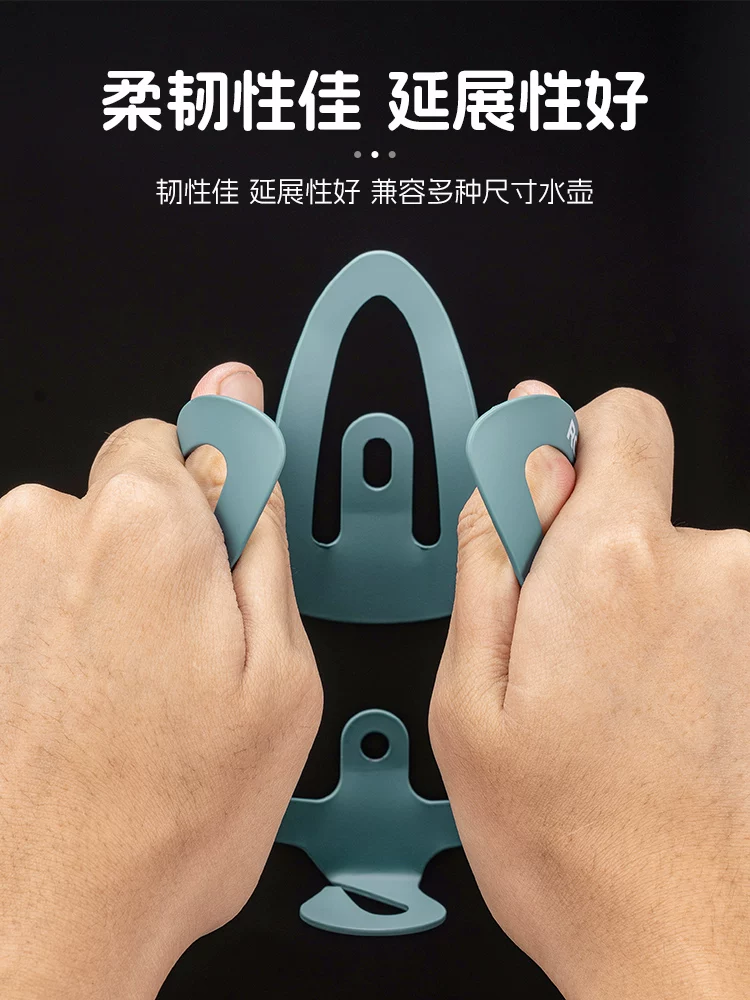Rock Brothers giá đỡ bình nước xe đạp đường núi xe đạp hợp kim nhôm giữ cốc nước gấp xe đạp đi xe đạp thiết bị phụ kiện