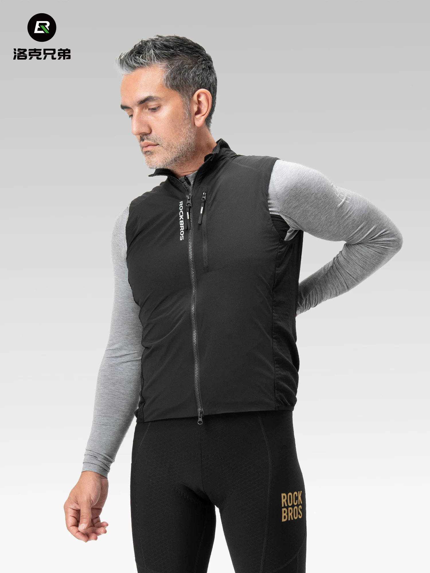 Rock Brothers Áo đi xe đạp Đường núi Xe đạp Áo giữ ấm Áo gió Mùa thu đông Lông cừu Quần áo đi xe đạp chống gió