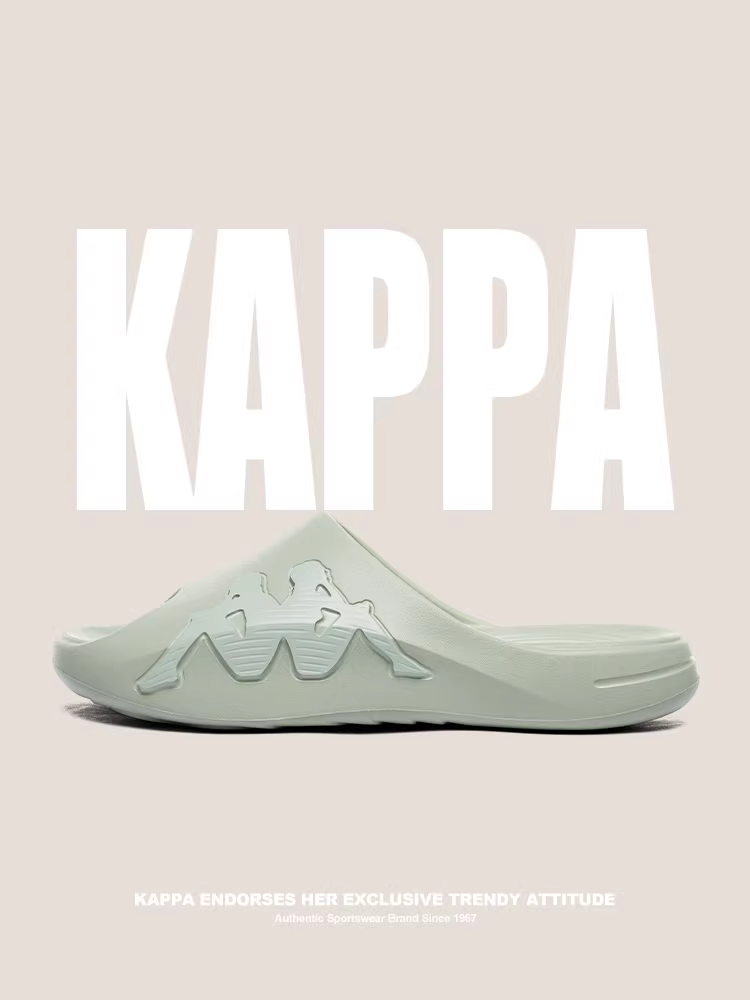 Giảm giá đặc biệt | Sản phẩm chính hãng】Giày và dép đôi Kappa, dép đi biển ngoài trời dành cho nữ mùa hè mới