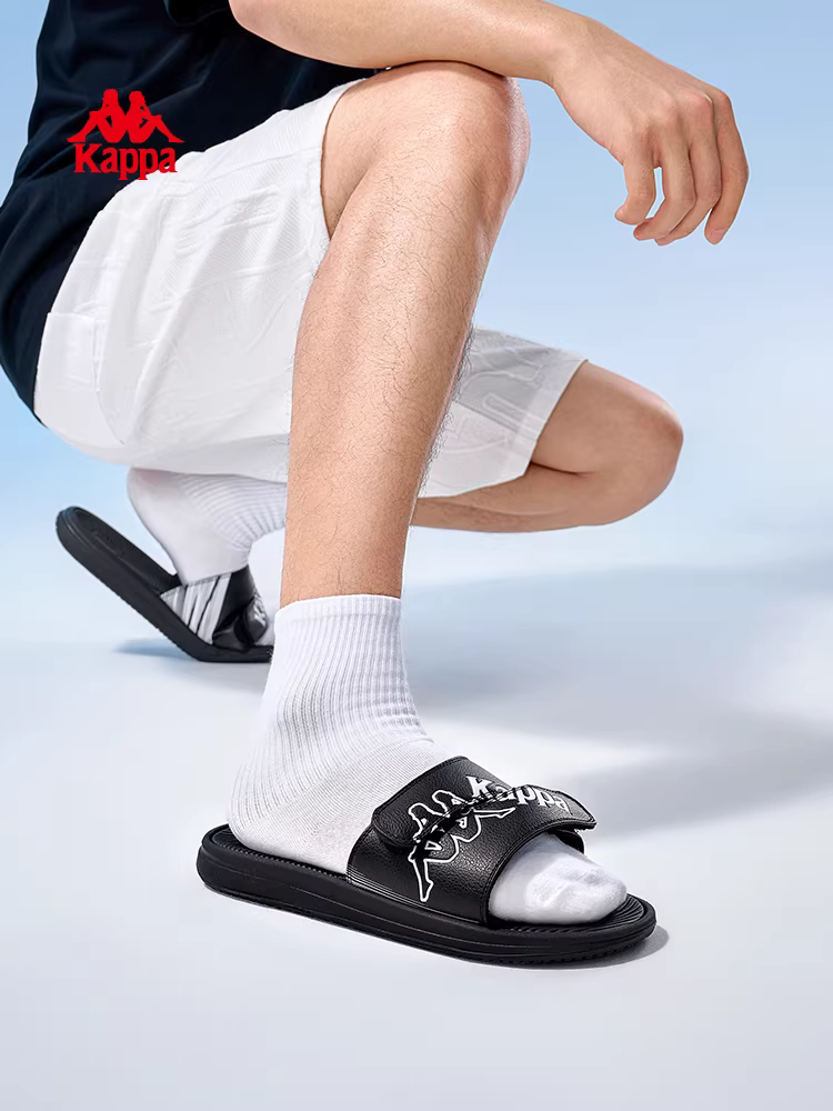 [Giải phóng mặt bằng đặc biệt] Dép nam Kappa 2025 Dép xỏ ngón Velcro mới