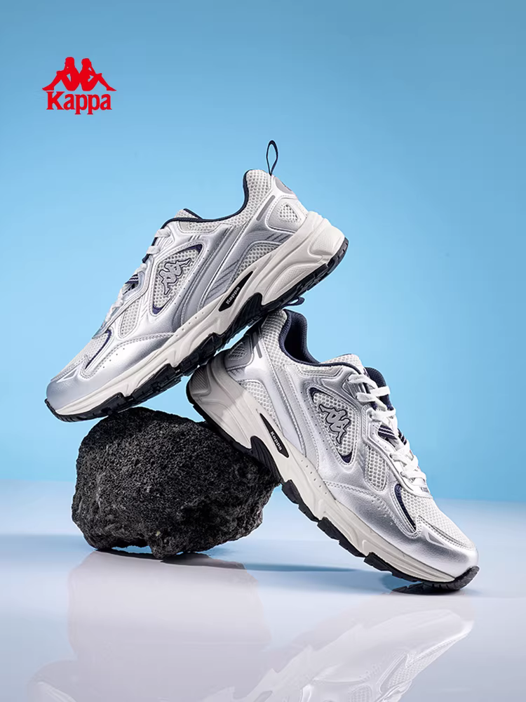 Giày nam Kappa, giày thể thao nhẹ, giày nam mùa đông 2025 mới, đế dày, giày bố đa năng, thời trang, giày thường ngày