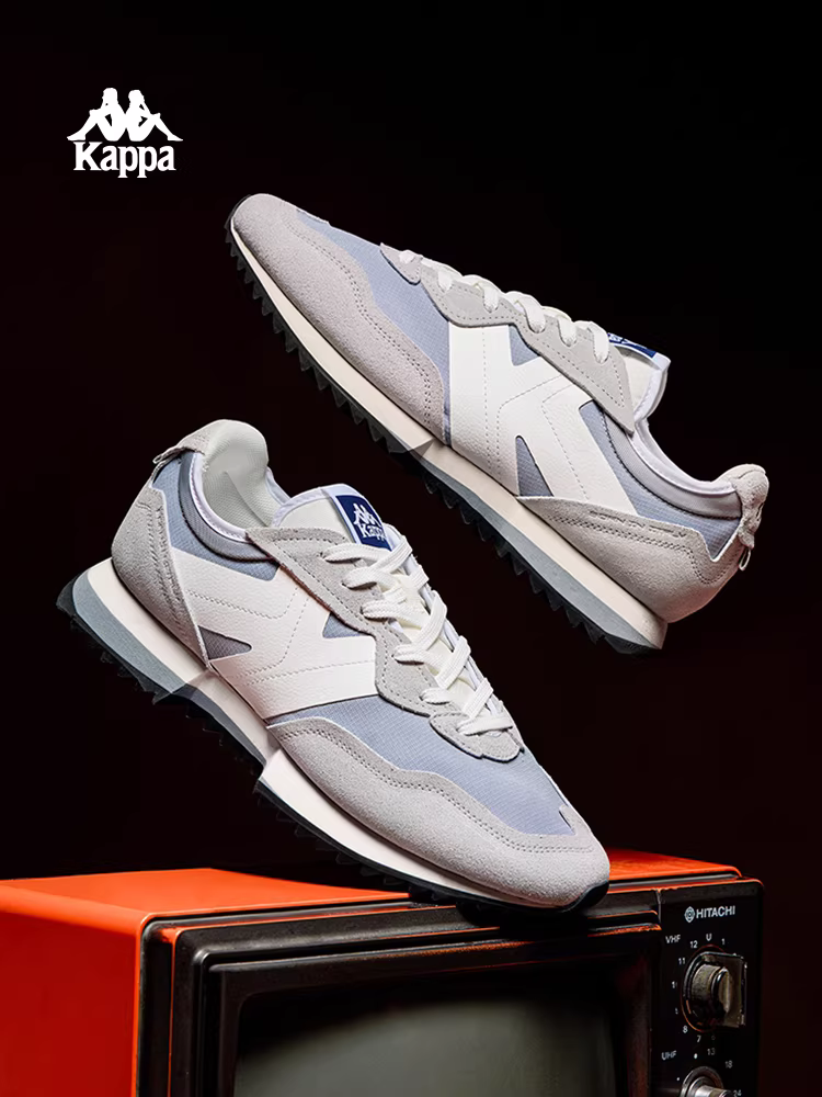 Giảm giá đặc biệt | Sản phẩm chính hãng】Giày chạy bộ cổ điển dành cho nữ Kappa 2025 giày thể thao nhẹ mới