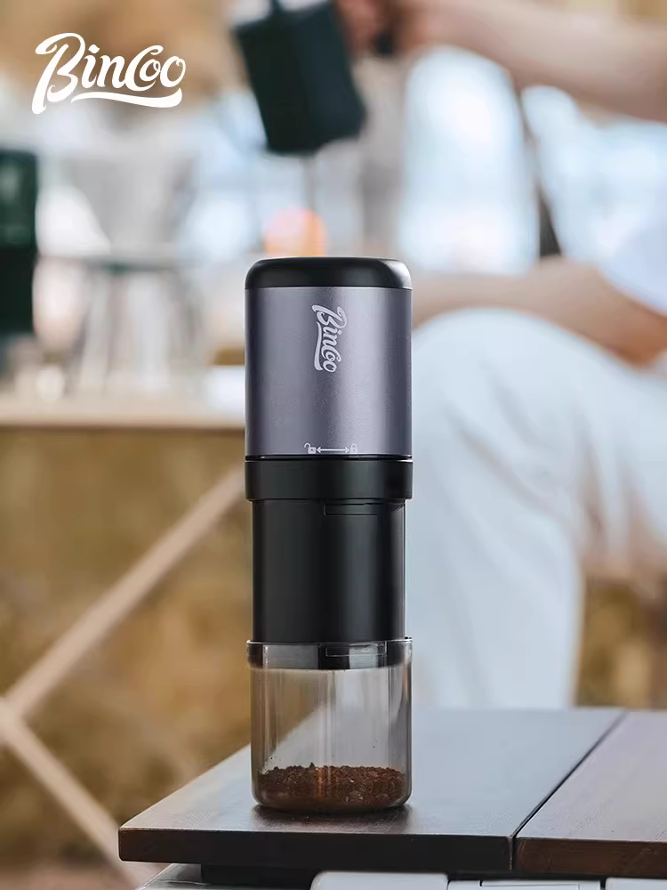 Máy xay cà phê điện Bincoo, máy xay cà phê cầm tay, máy pha cà phê nhỏ gọn cho gia đình và văn phòng