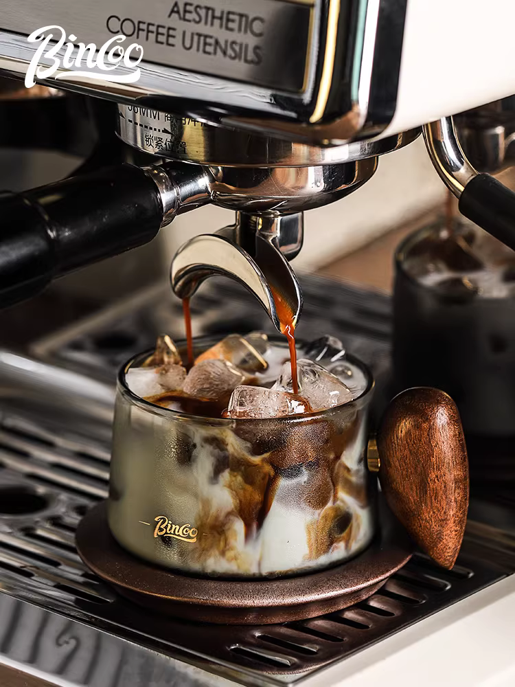 Bộ tách trà kiểu Nhật Bincoo, hộp quà trà chiều cao cấp kèm thìa, ly cà phê cao cấp