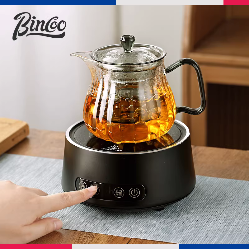 Bếp điện gốm sứ đặc biệt Bincoo Moka pot, kích thước nhỏ, giá trị thẩm mỹ cao, bếp điện gia dụng đa chức năng để pha cà phê và đun nước.
