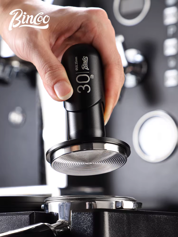 Bộ ép cà phê Bincoo Impact Tamper, áp suất không đổi 30 lbs, đế phân phối 51/58mm