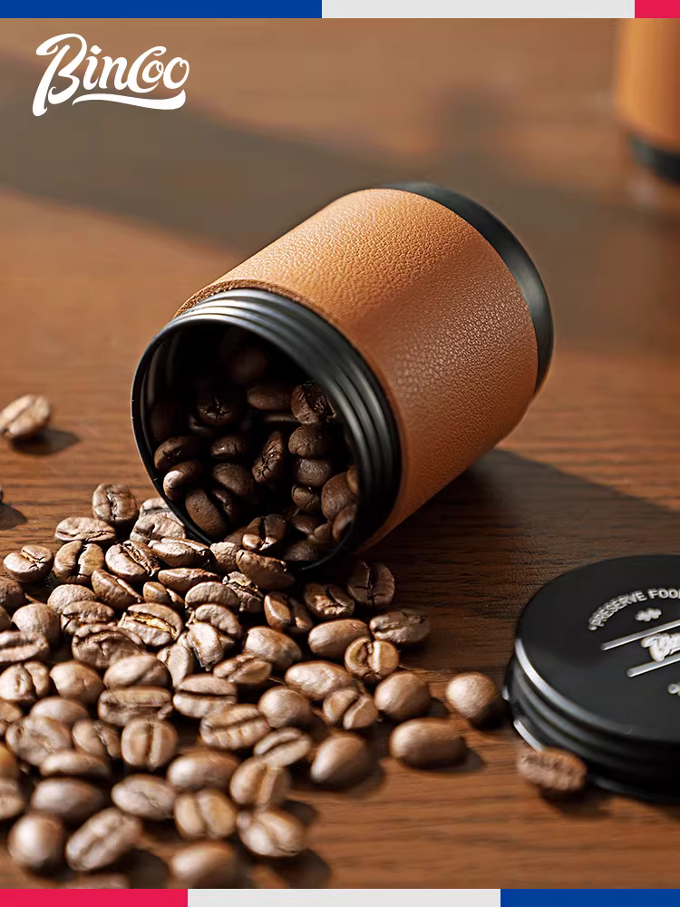 Hũ đựng cà phê Bincoo mini, di động, kín hơi, nhỏ gọn, tiện dụng khi mang theo