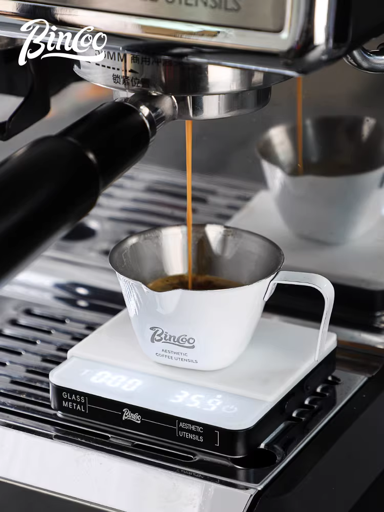 Cân điện tử pha cà phê Bincoo Mirror, cân cà phê mini thông minh cầm tay, dụng cụ cân cà phê hạt kiểu Ý