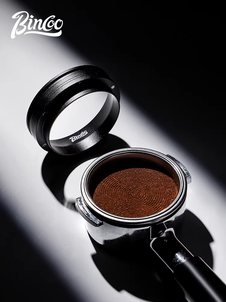 Vòng định lượng cà phê từ tính Bincoo, vòng chống bắn nước cho tay cầm máy pha cà phê, 6 nam châm, 51/58mm, dụng cụ định lượng, vòng phân phối