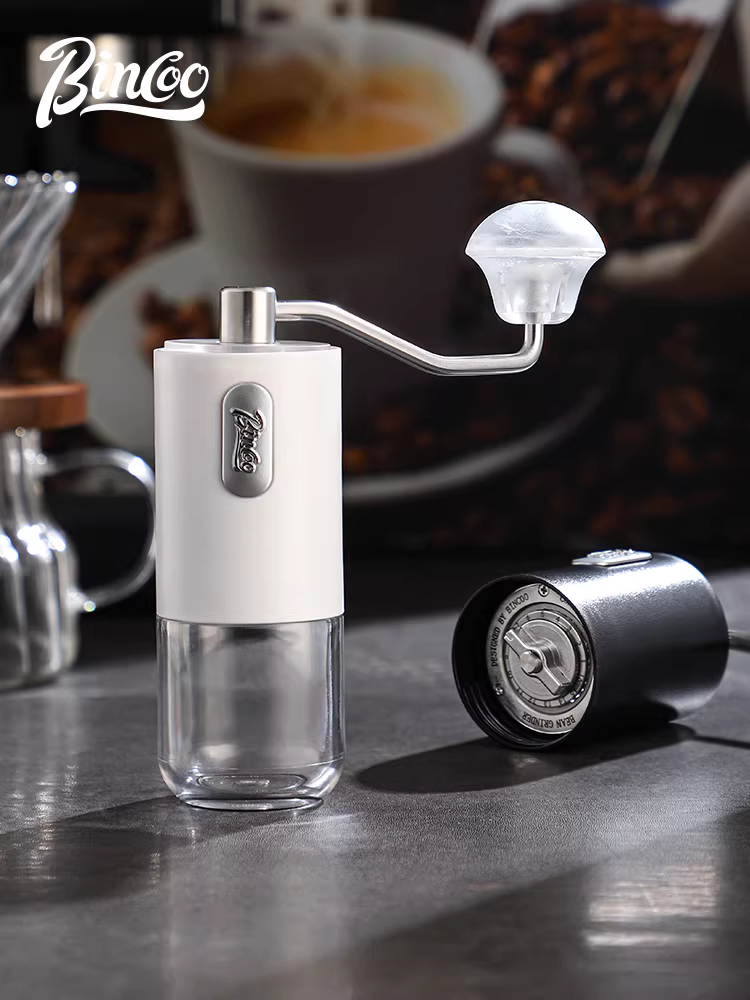 Máy xay cà phê thủ công Bincoo, máy xay hạt cà phê, dụng cụ xay cà phê bằng tay, máy xay cà phê lõi CNC/gốm