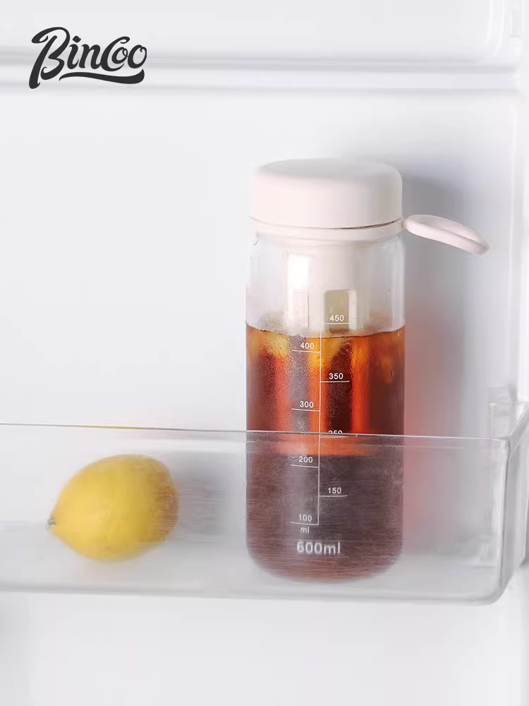 Cốc cà phê lạnh Bincoo, bình pha cà phê lạnh, cốc nước di động ngoài trời, bình cà phê mùa hè, bình pha cà phê lạnh, cốc trà trái cây lạnh