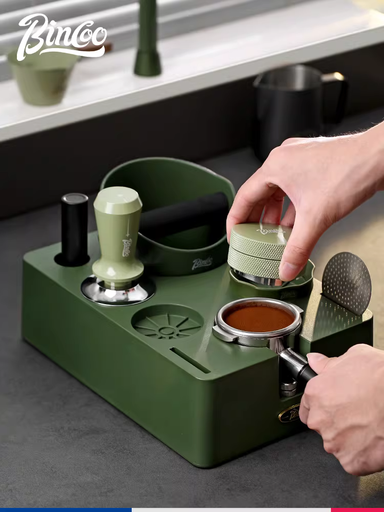 Đế đỡ tamper, hộp đựng bã cà phê đa năng Bincoo, kích thước 51/58MM