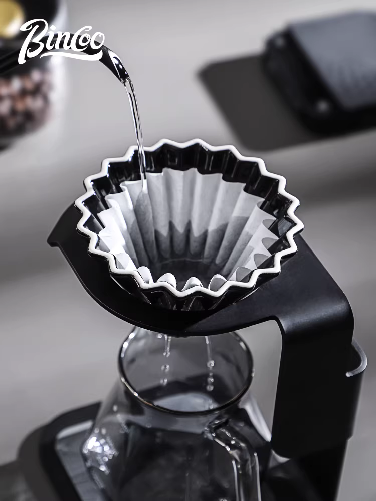 Bộ ấm pha cà phê thủ công Bincoo, máy pha cà phê xay tay, giá để đồ quay tay, bộ ấm pha cà phê bằng kim loại hoàn chỉnh