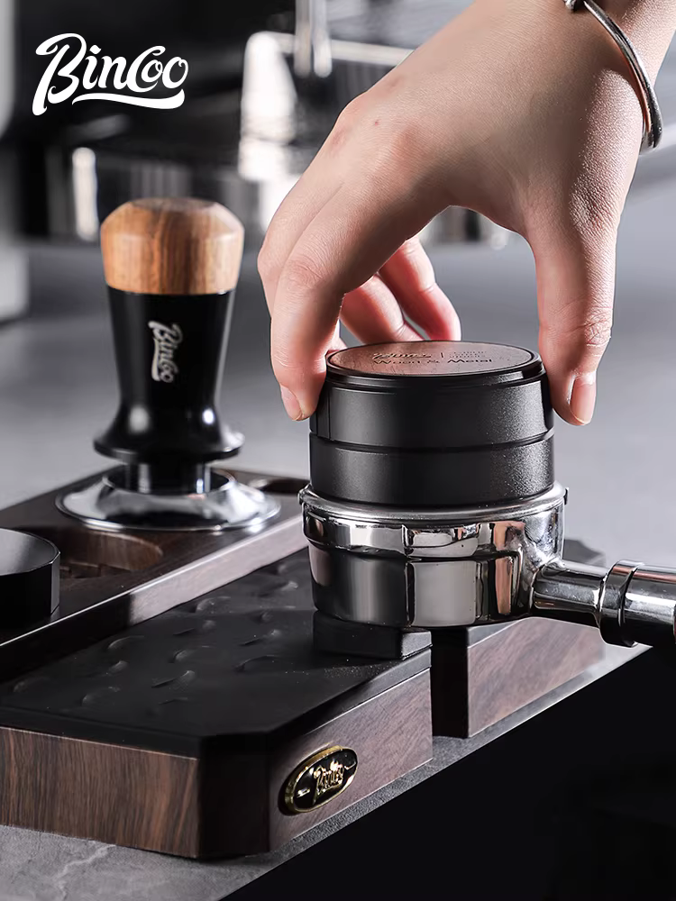 Bộ phụ kiện máy pha cà phê Bincoo ba chức năng 51/58mm với bộ dụng cụ kết hợp tách cà phê và dụng cụ nén cà phê