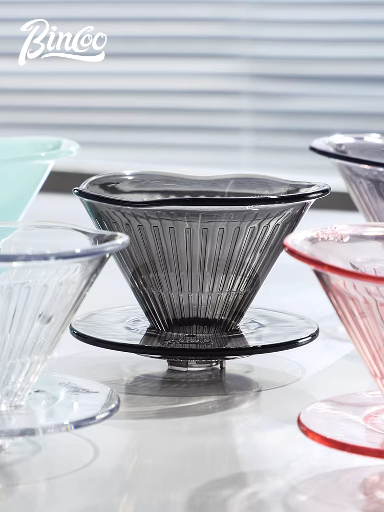 Bình pha cà phê thủ công Bincoo Calla Lily Coffee Tritan, kèm bộ lọc, phễu lọc, kiểu V60