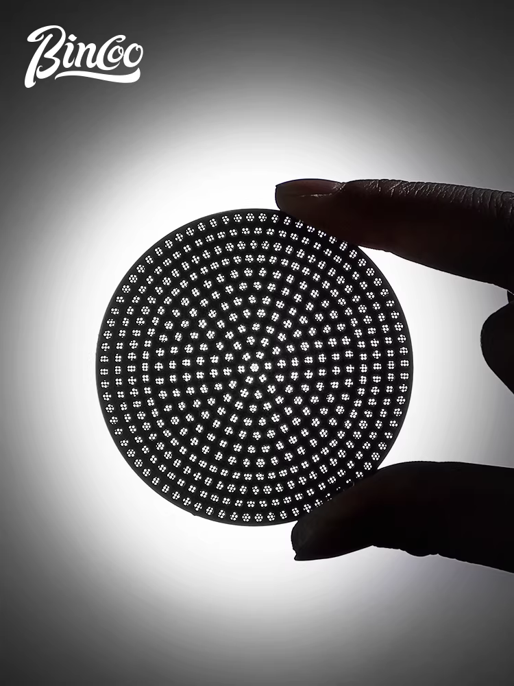 Bincoo nâng cấp bộ lọc chiết xuất mạng lưới phân phối nước thứ cấp cà phê hai lớp bằng thép không gỉ kiểu Ý 51/58mm đa năng