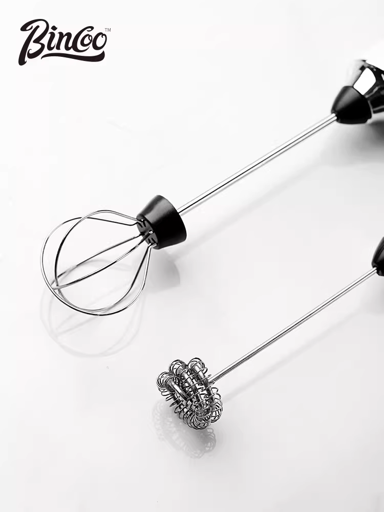 Máy đánh bọt sữa điện Bincoo, máy đánh bọt sữa cà phê, máy đánh bọt sữa cầm tay, máy đánh trứng tự động gia dụng