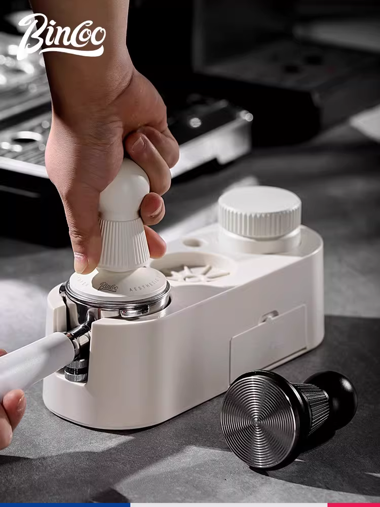 Dụng cụ nén cà phê Bincoo, tay cầm nén cà phê espresso đàn hồi, dụng cụ cà phê đa năng 51/58mm